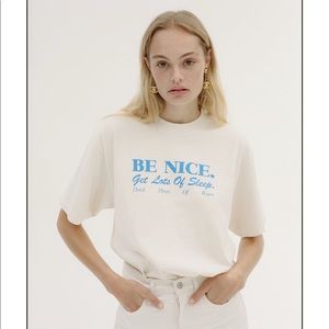 Sporty & Rich Be Nice Tee Small